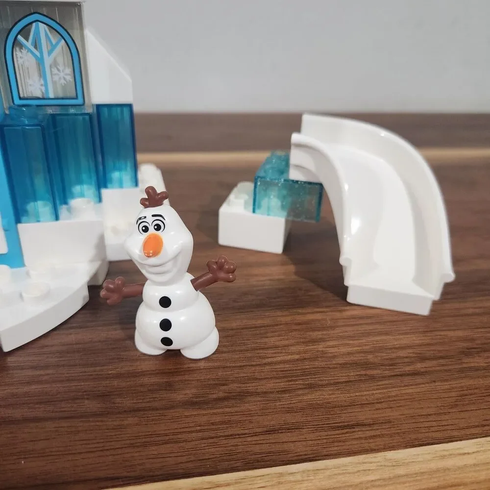 Lego Duplo 10899 Disney Frozen Ice Castle Incomplete Set 47 Pieces Olaf